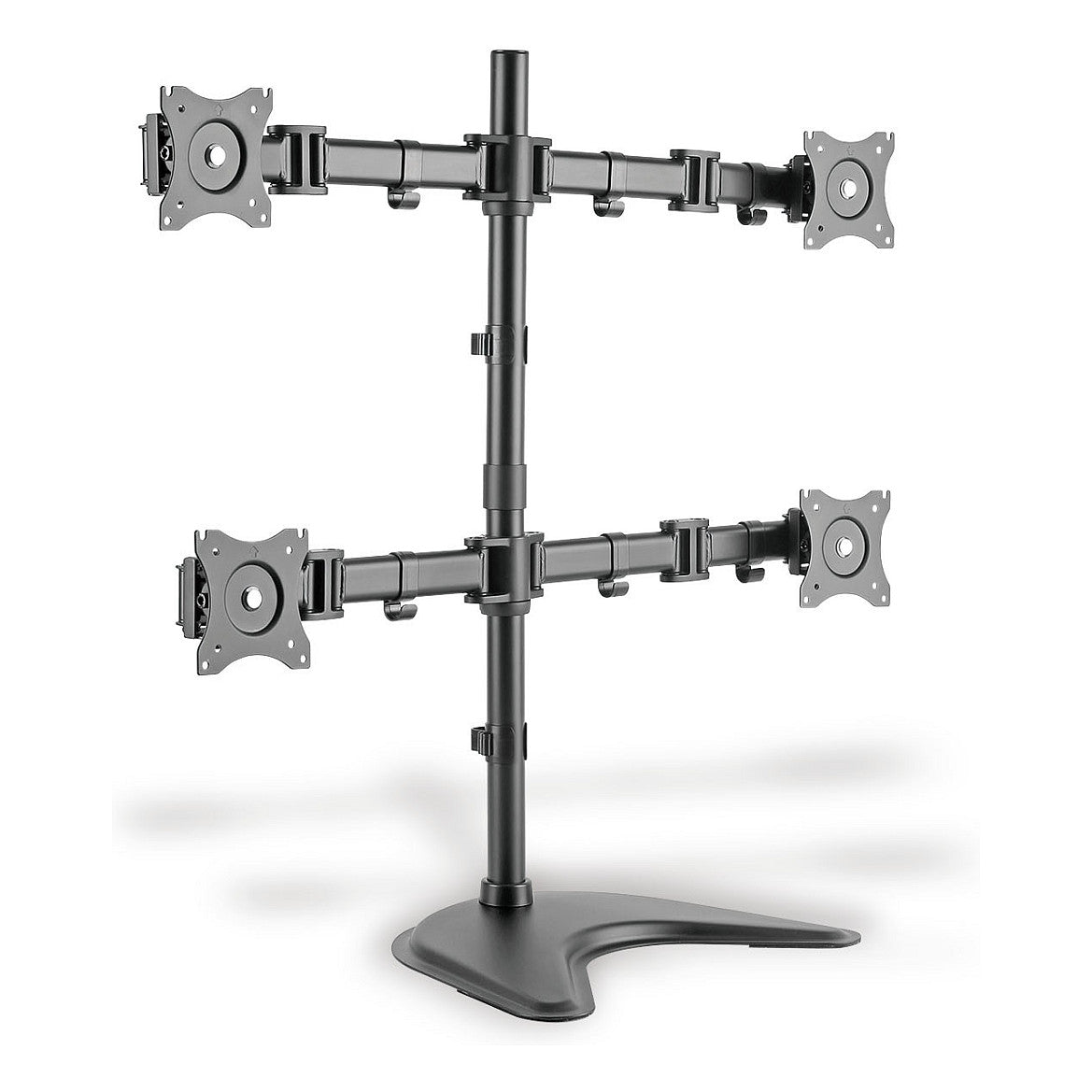 DIGITUS Quad Monitorhalterung, 4x 27", 4x 8 kg