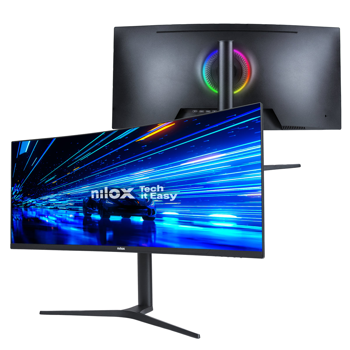Monitor Nilox NXM344KD11 34" QHD 144hz 2HDMI 2DP - imagem 7
