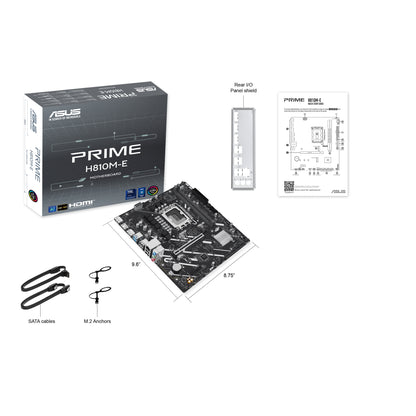 ASUS PLACA BASE PRIME H810M-E CSM mATX 1851 - imagem 9