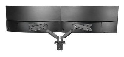 Suporte de Mesa para 2 Monitores Mars Gaming MARM-PRO2/ Girar/ Inclinar/ Rodar/ Amarrar 10kg