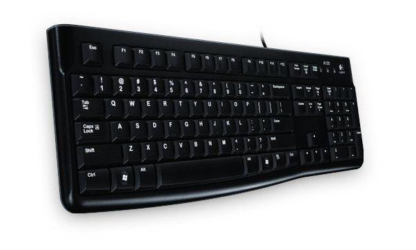 Teclado Logitech K120 / 920-002489 preto