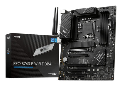 MSI Placa Base PRO B760-P WIFI DDR4 ATX LGA1700 - imagem 4