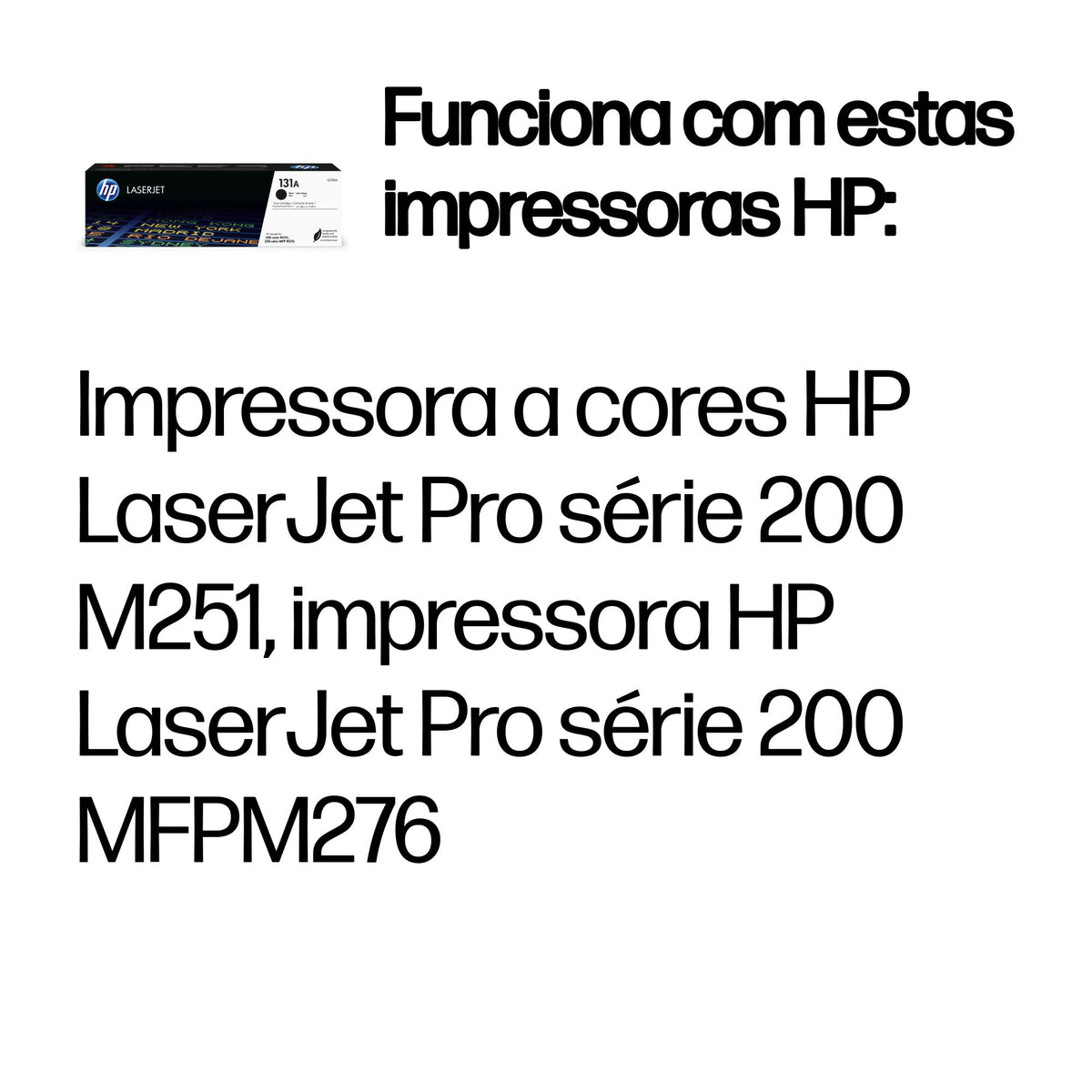 HP toner 131A Preto - imagem 3