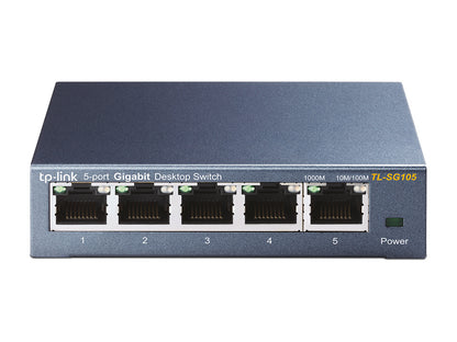 Switch TP-Link TL-SG105 / TL-SG105 preto