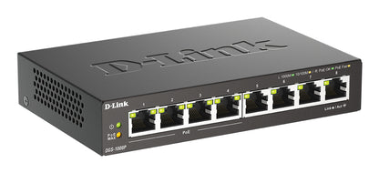 Switch de Rede D-Link DGS-1008P 8xGB 4xPoE - imagem 6