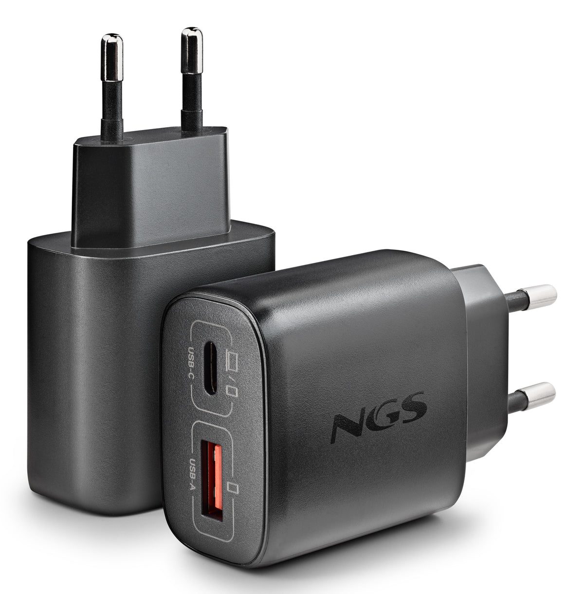 Carregador para Portátil NGS GAN ULTRARAPIDO 45W USB-C+ USB-A - imagem 9