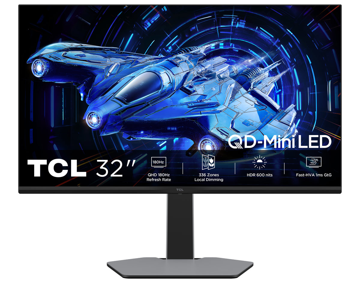 Monitor TCL 32G64 32" MiniLed QHD 180Hz 336Zone 1m