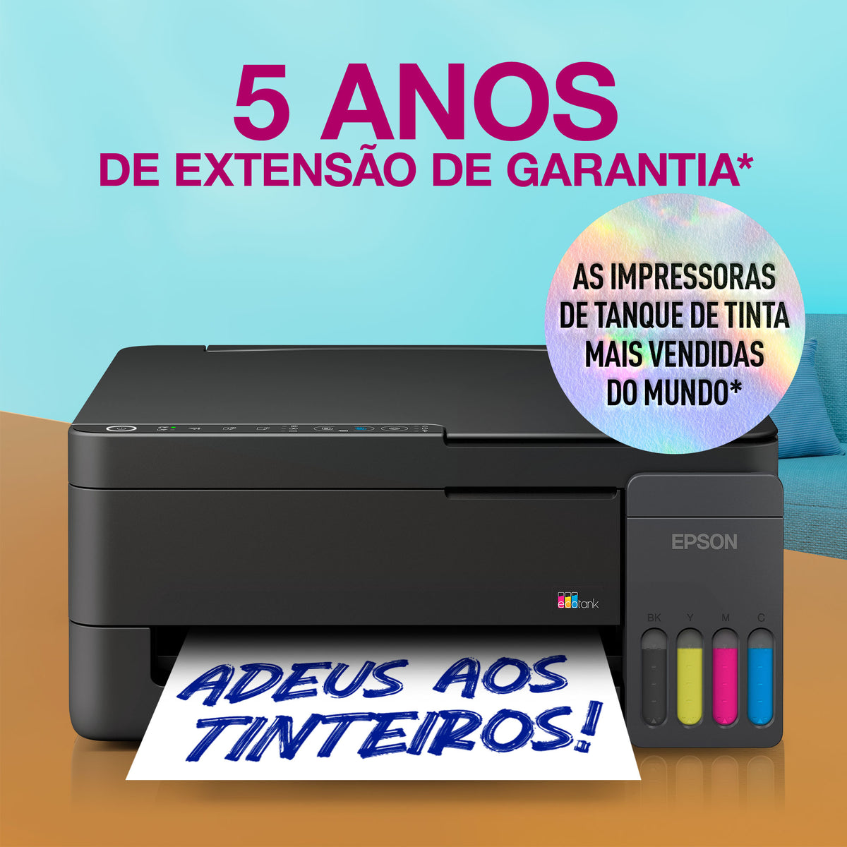 Impressora multifunções Epson Multifunções Ecotank ET-2910 - imagem 10