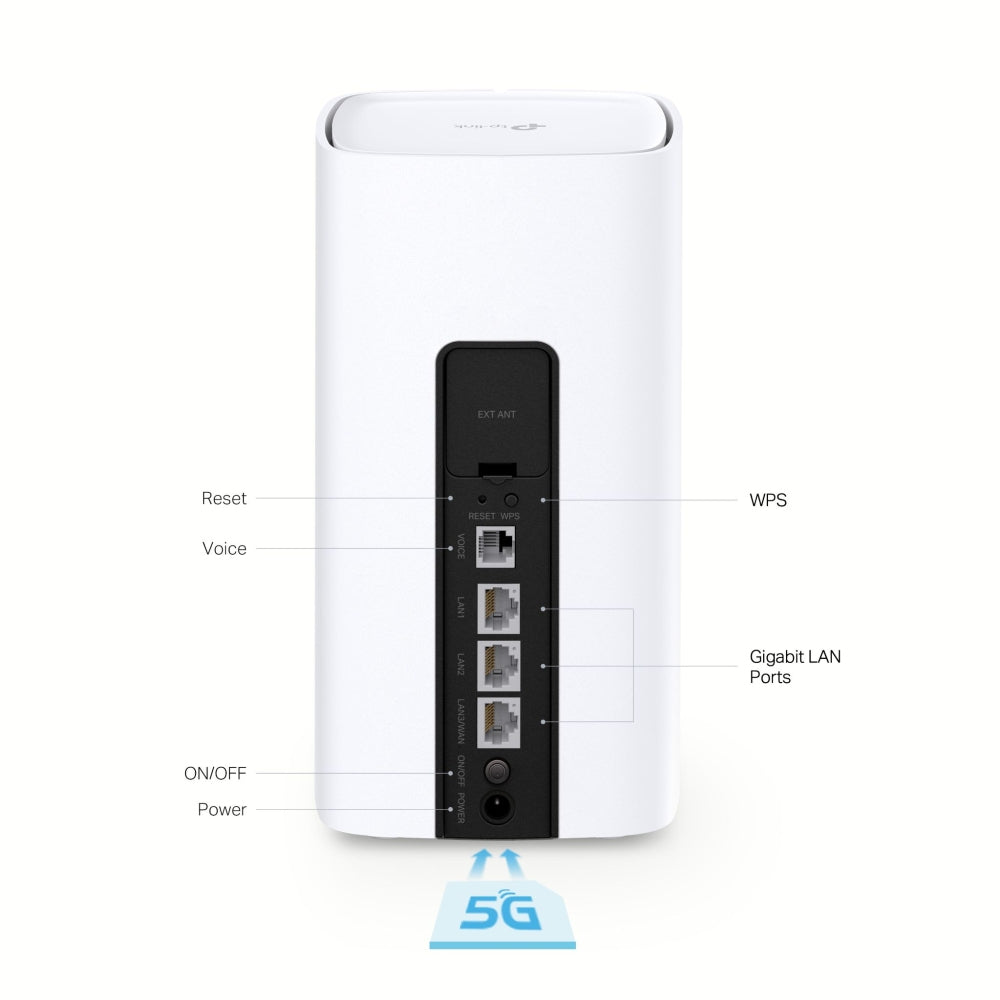 Router TP-Link NX510v VoIP 5G Wi-Fi 6 AX3000 2xGbE - imagem 6