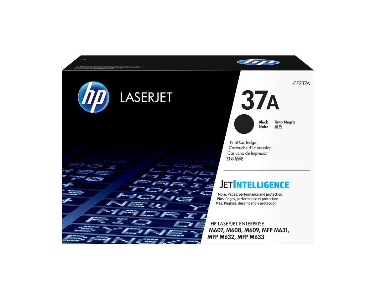 HP Toner 37A / CF237A preto