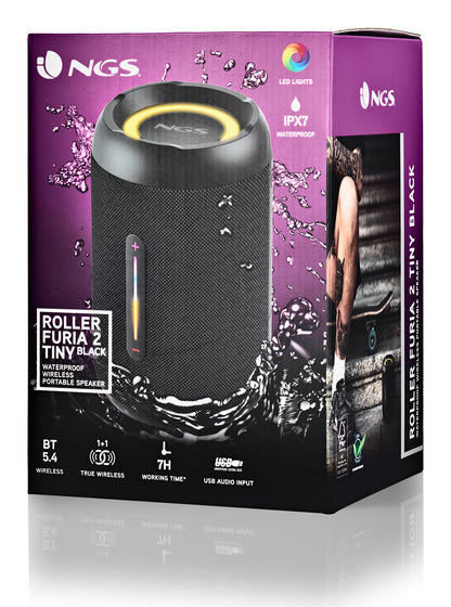 Coluna NGS Portátil BT, LUCES RGB IPX7 - imagem 8