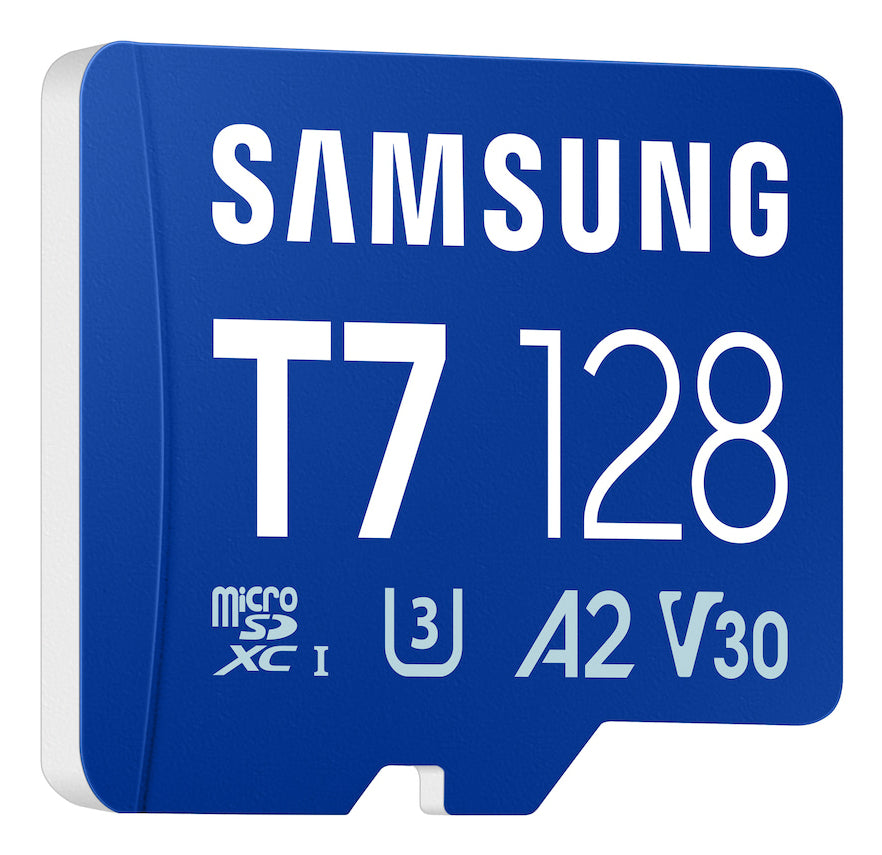 Cartão de Memória Samsung Micro SDXC T7 128GB clase10 U3 V30 A2 - imagem 4