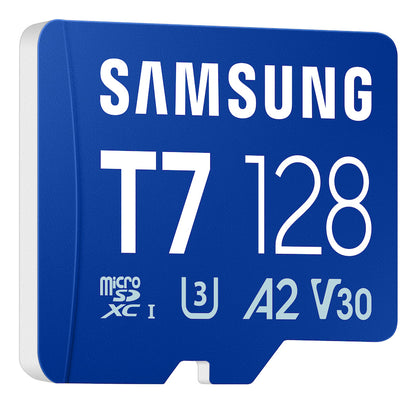 Cartão de Memória Samsung Micro SDXC T7 128GB clase10 U3 V30 A2 - imagem 4