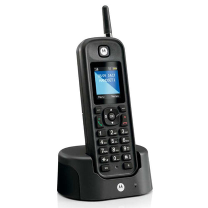 Telefone sem Fios MOTOROLA O201 Telefono DECT Largo Alcance Preto