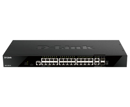 Bastidor D-Link DGS-1520-28/E Switch 24xGbE 2x10GbE 2xSFP+