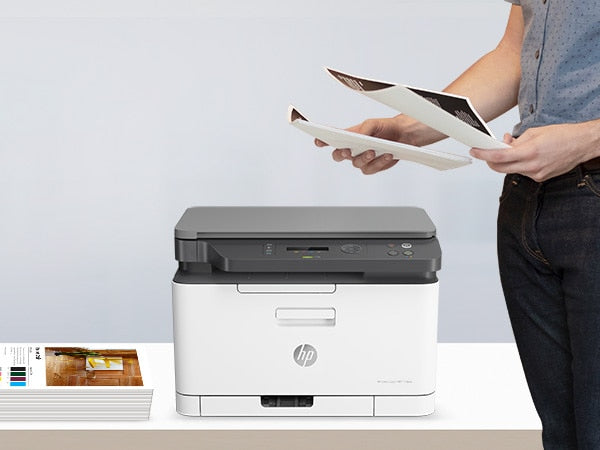 Impressora multifunções HP Multifunções Laser a cores 178NW WiFi/ Branco - imagem 20
