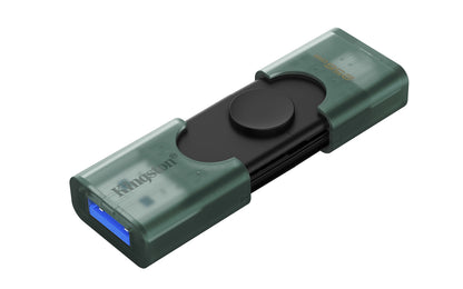 Pen USB Kingston DataTraveler 256GB USB 3.2 Gen1 DuoG2 - imagem 9