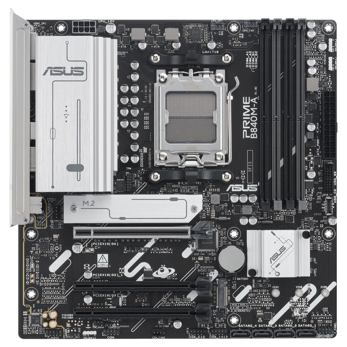 MB ASUS PRIME B840M-A-CSM (AMD.AM5.DDR5.mATX) - ASUS