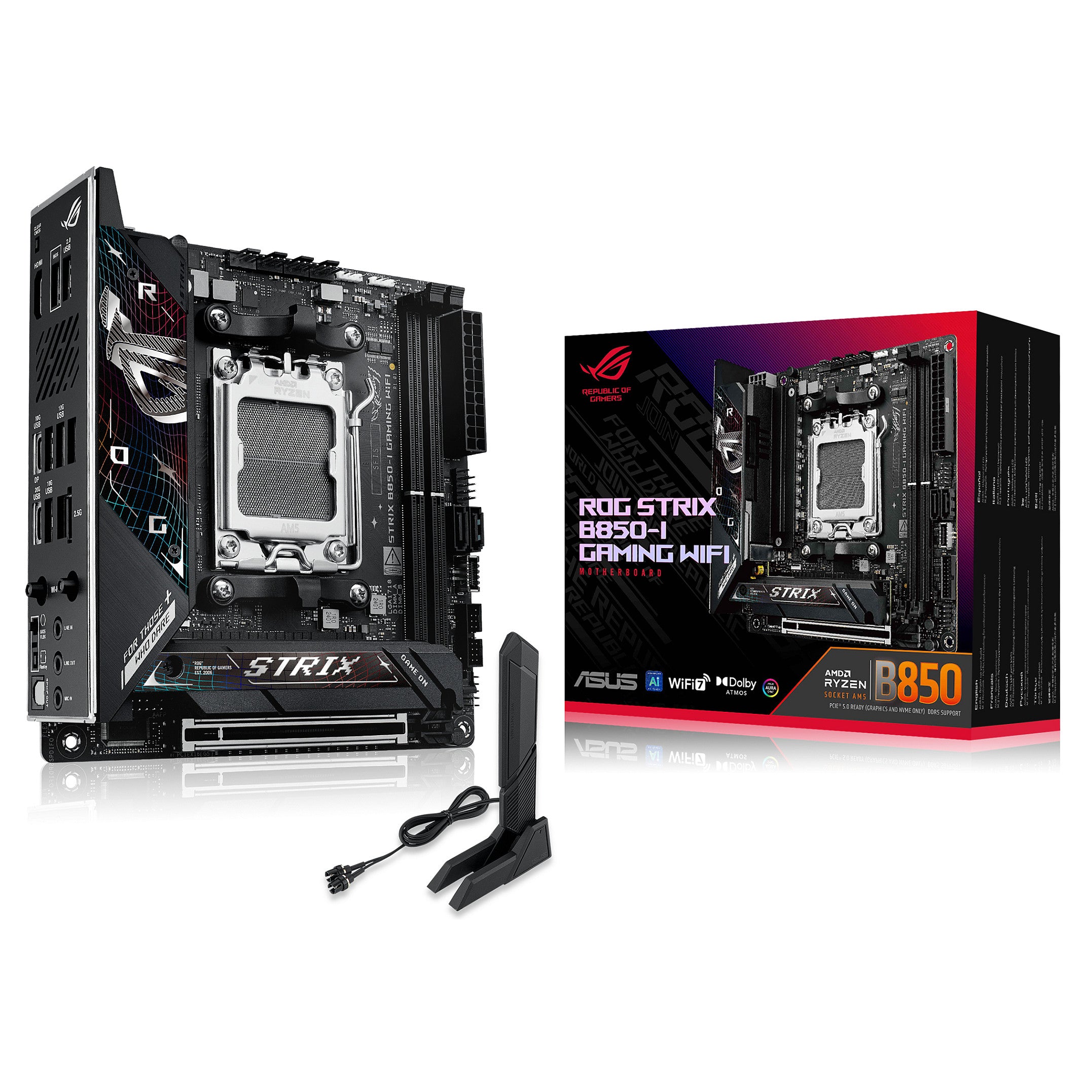 AM5 ASUS ROG STRIX B850-I Gaming WIFI - ASUS