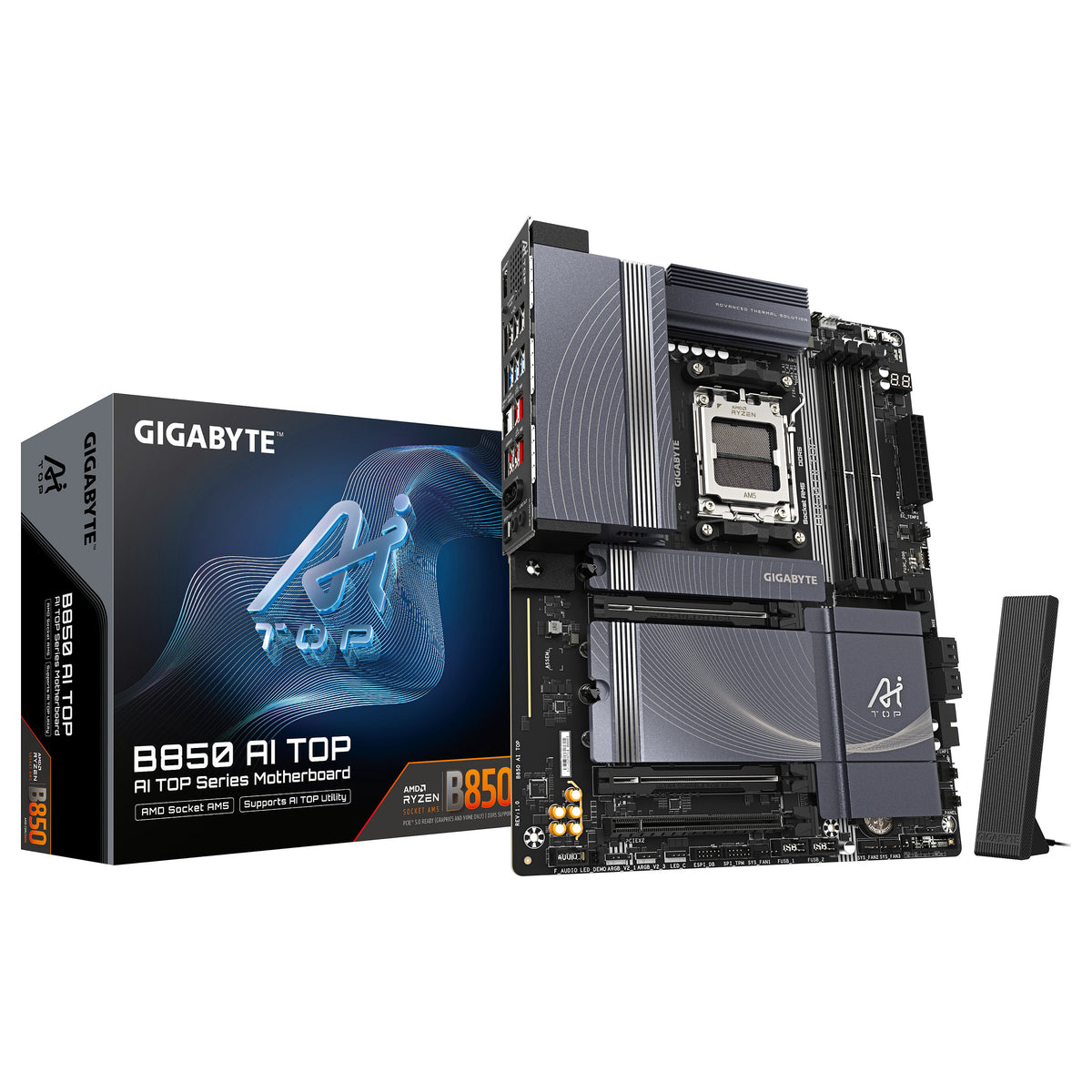 GIGA B850 AI TOP AM5/DDR5/µATX - Gigabyte