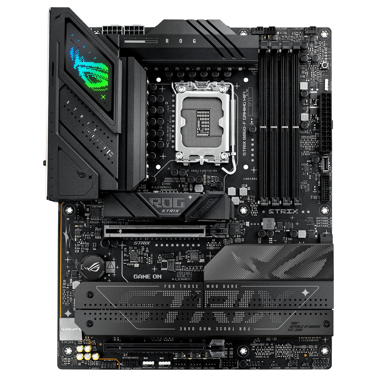 Motherboard ASUS LGA1851 ROG STRIX B860-F GAMING WIFI - ASUS