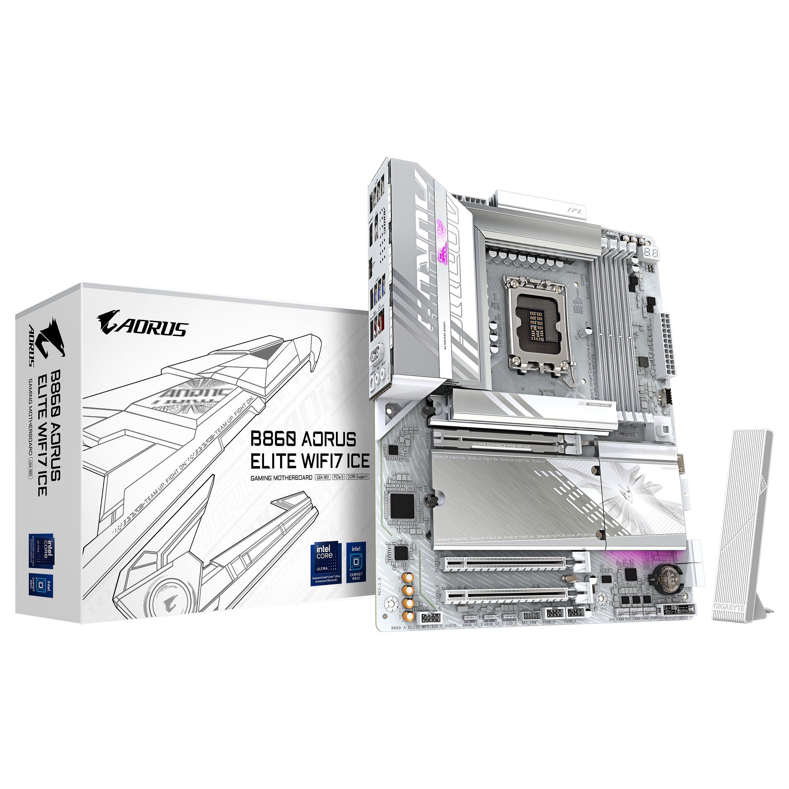 GIGA B860 AORUS ELITE WF7 ICE S1851/DDR5/ATX - Gigabyte