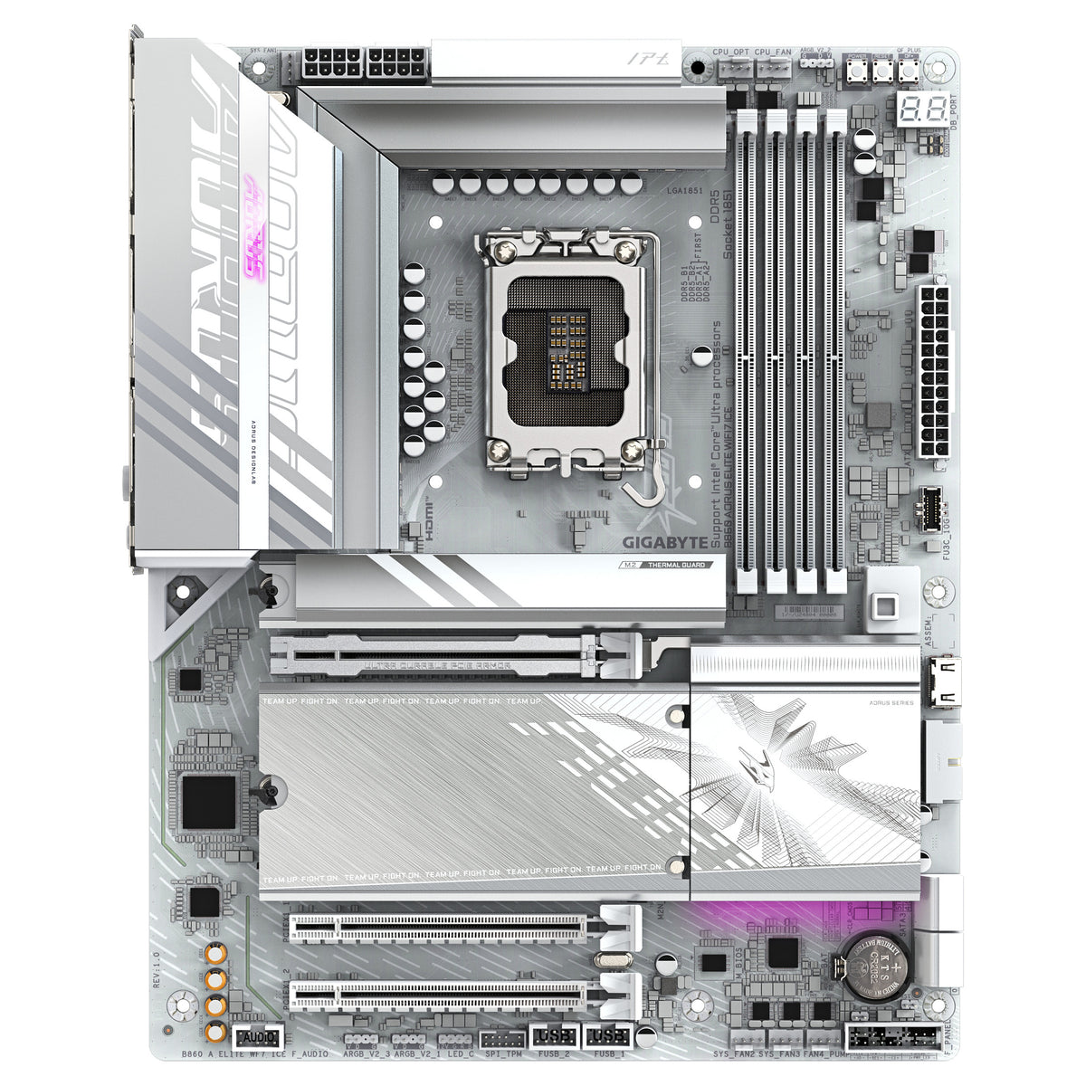 GIGA B860 AORUS ELITE WF7 ICE S1851/DDR5/ATX - Gigabyte