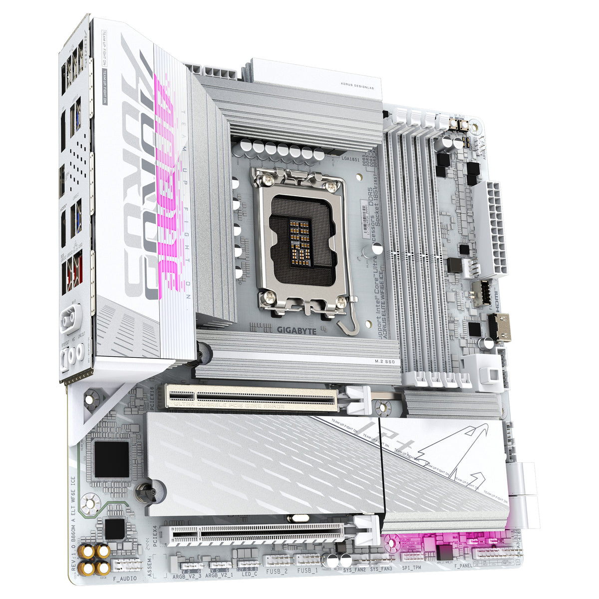 LGA1851 Gigabyte B860M AORUS ELITE WF6E ICE - Gigabyte