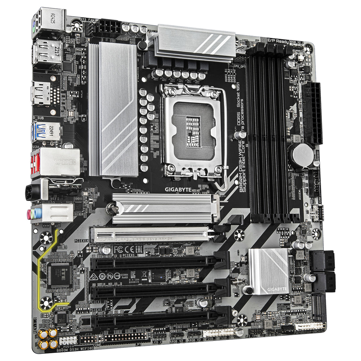 LGA1851 Gigabyte B860M DS3H WIFI6E - Gigabyte