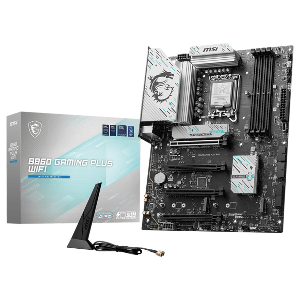 LGA1851 MSI B860 GAMING PLUS WIFI - MSI