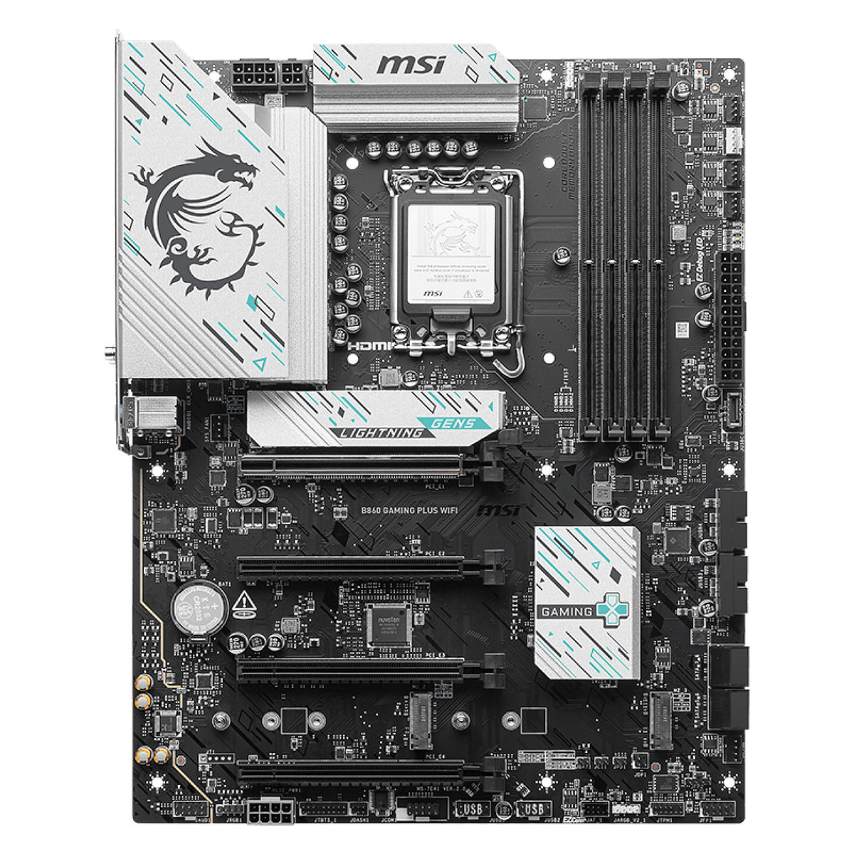 LGA1851 MSI B860 GAMING PLUS WIFI - MSI