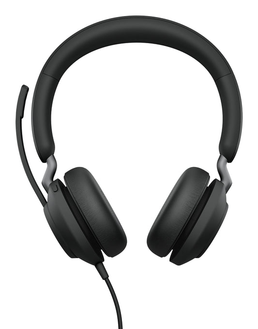 Auscultadores Jabra Evolve2 40 SE Com fios Head-band Office/Call center USB Type-C / USB Type-A preto