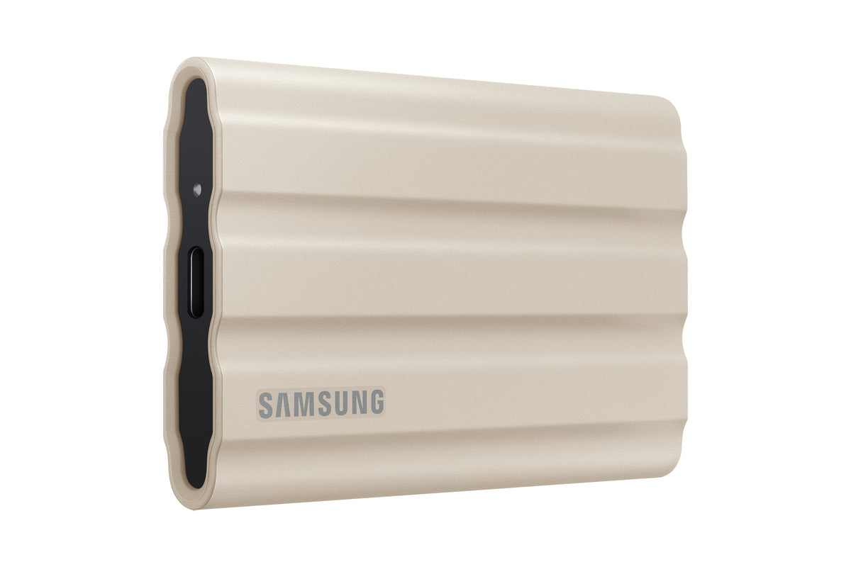 Disco SSD Samsung External T7 Shield 2TB / MU-PE2T0K/EU Beige - imagem 2