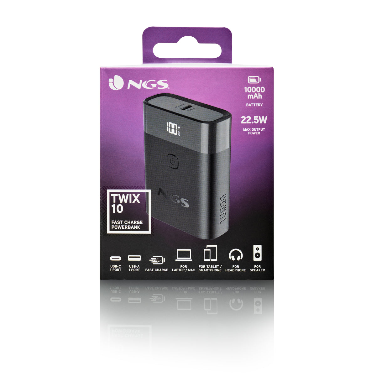 Powerbank NGS BATERIA EXTERNA Portátil CARGA RAPIDA 22,5W - imagem 12