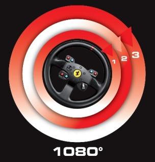 Volante de jogos Thrustmaster T300 Ferrari Integral Racing W / 4160652 preto - imagem 16