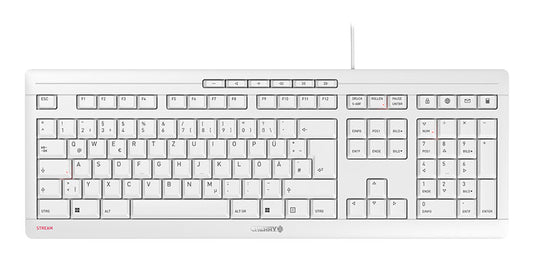 Teclado CHERRY JK8500G / JK-8500DE-0 branco