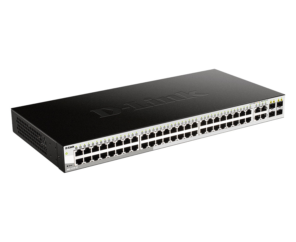 Bastidor D-Link DGS-1210-52/E Switch 52xGB 4xSFP Combo - imagem 4