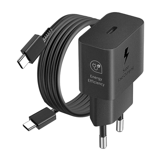 Samsung 25W USB-C Fast Adapter EP-T2510 with Cable - Black
