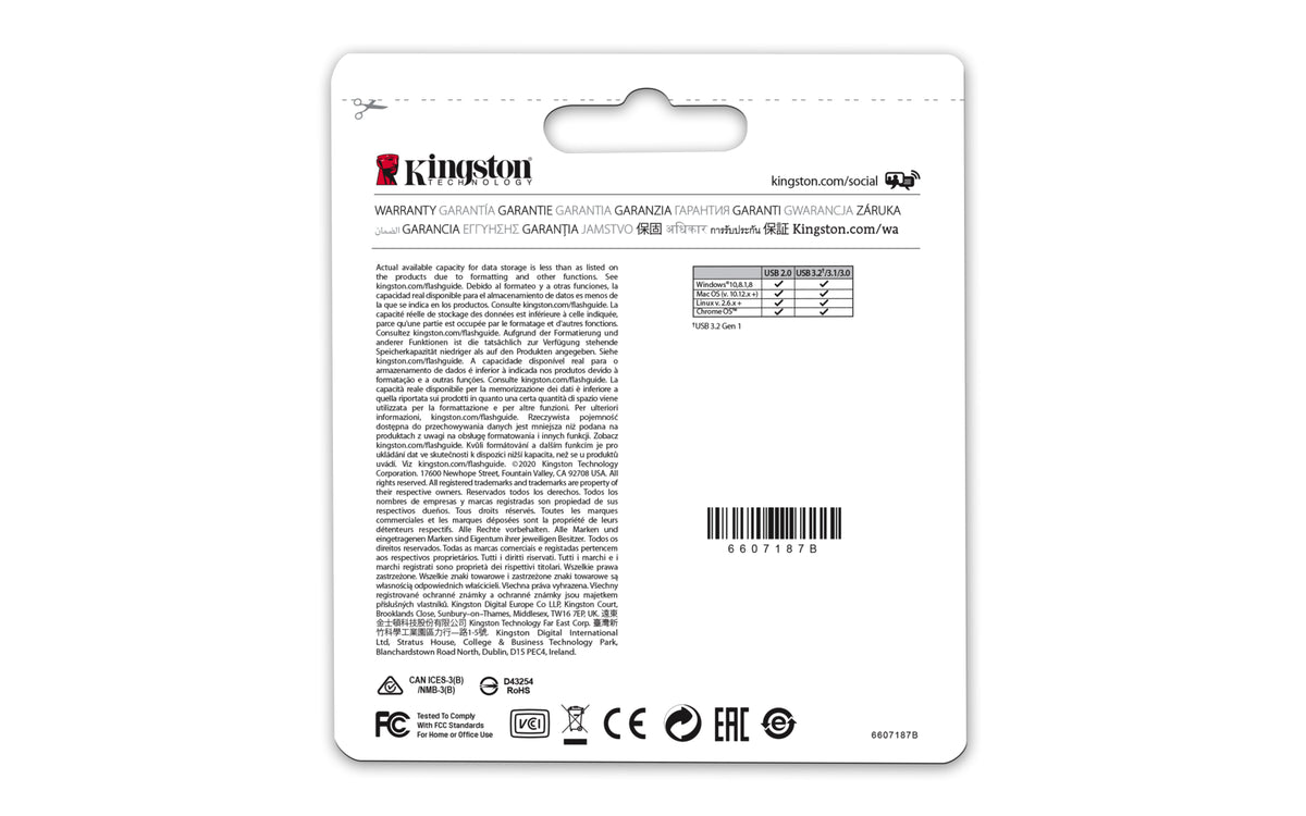 Pen USB Kingston DataTraveler DTMC3G2 128GB Metal USB3.2 - imagem 19
