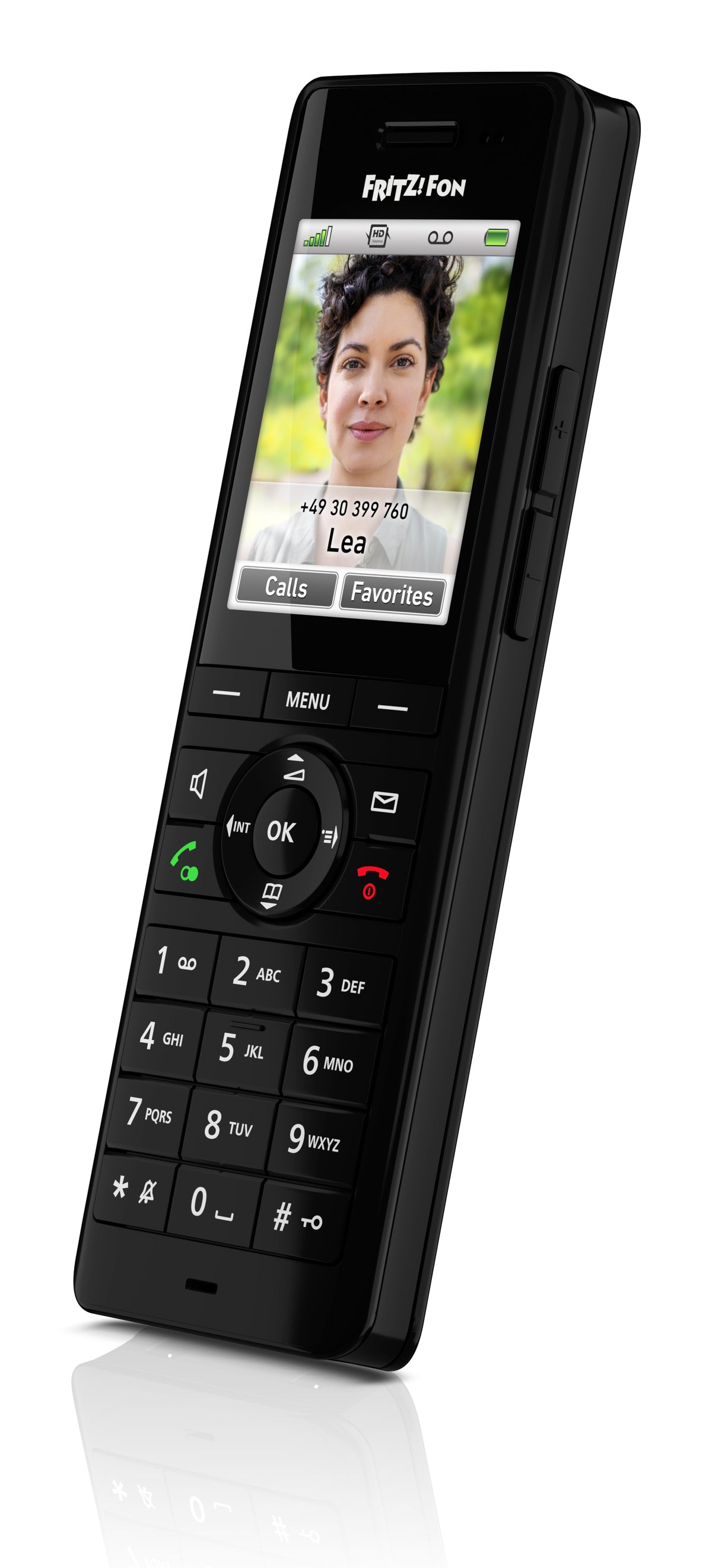 Telefone sem Fios FRITZ! Fon X6 Teléfono inalamb.DECT Preto - imagem 6