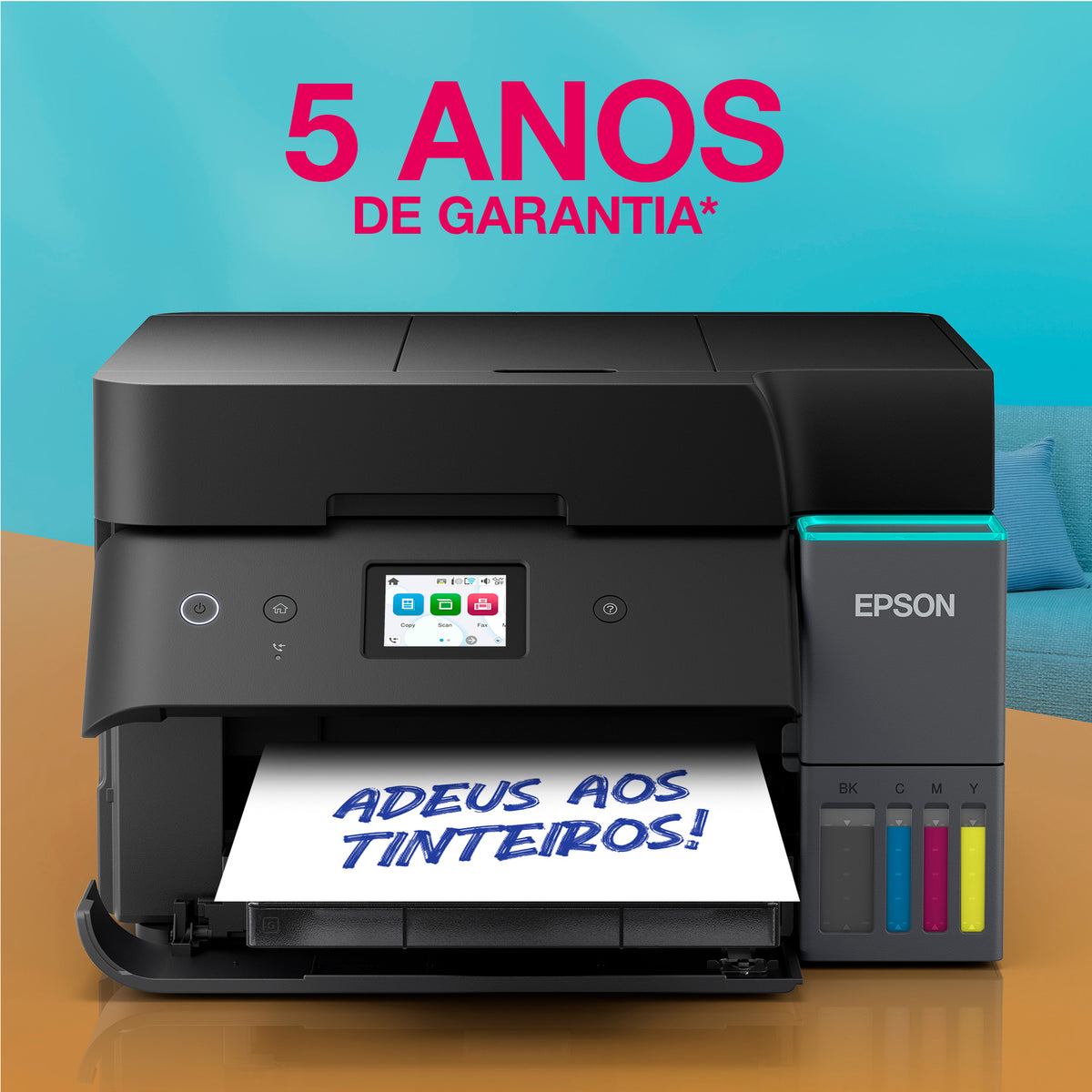 Impressora multifunções Epson Multifunções Ecotank ET-4950 - imagem 9