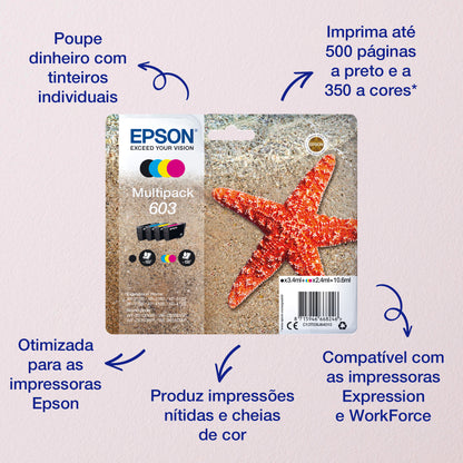 Epson Ink 603XL / C13T03A14010 preto XL