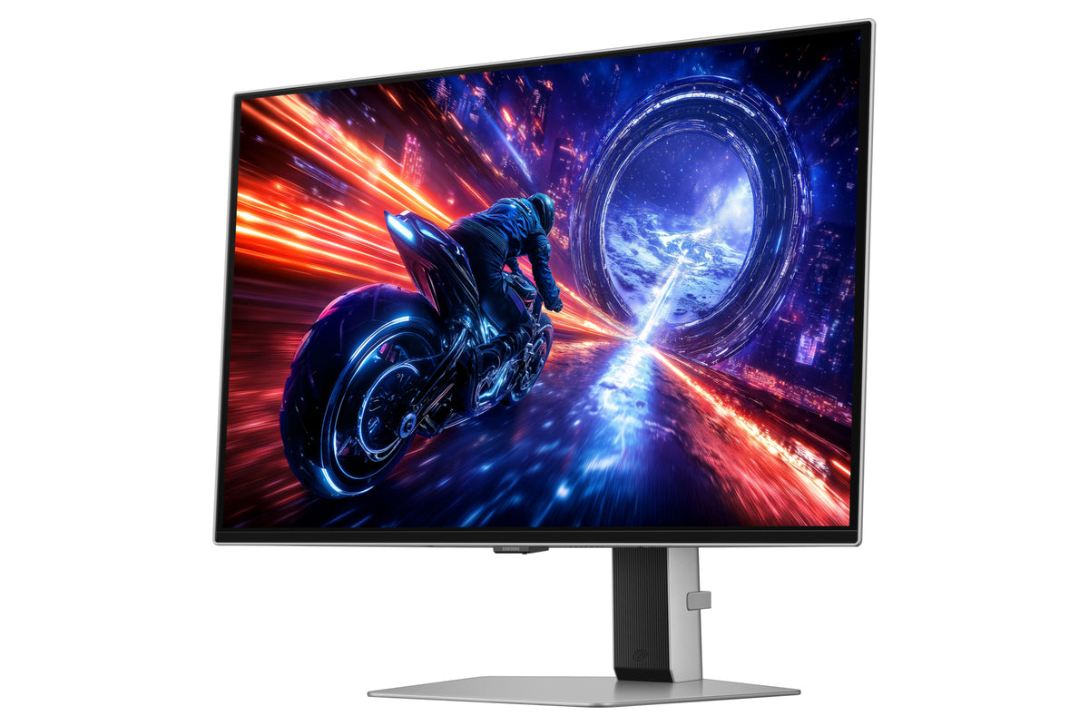 Monitor Gaming Samsung Odyssey OLED G6 G60SF S27FG604SU 27"/ QHD/ 0.03ms/ 500Hz/ QD-OLED/ Regulable em altura/ prateado