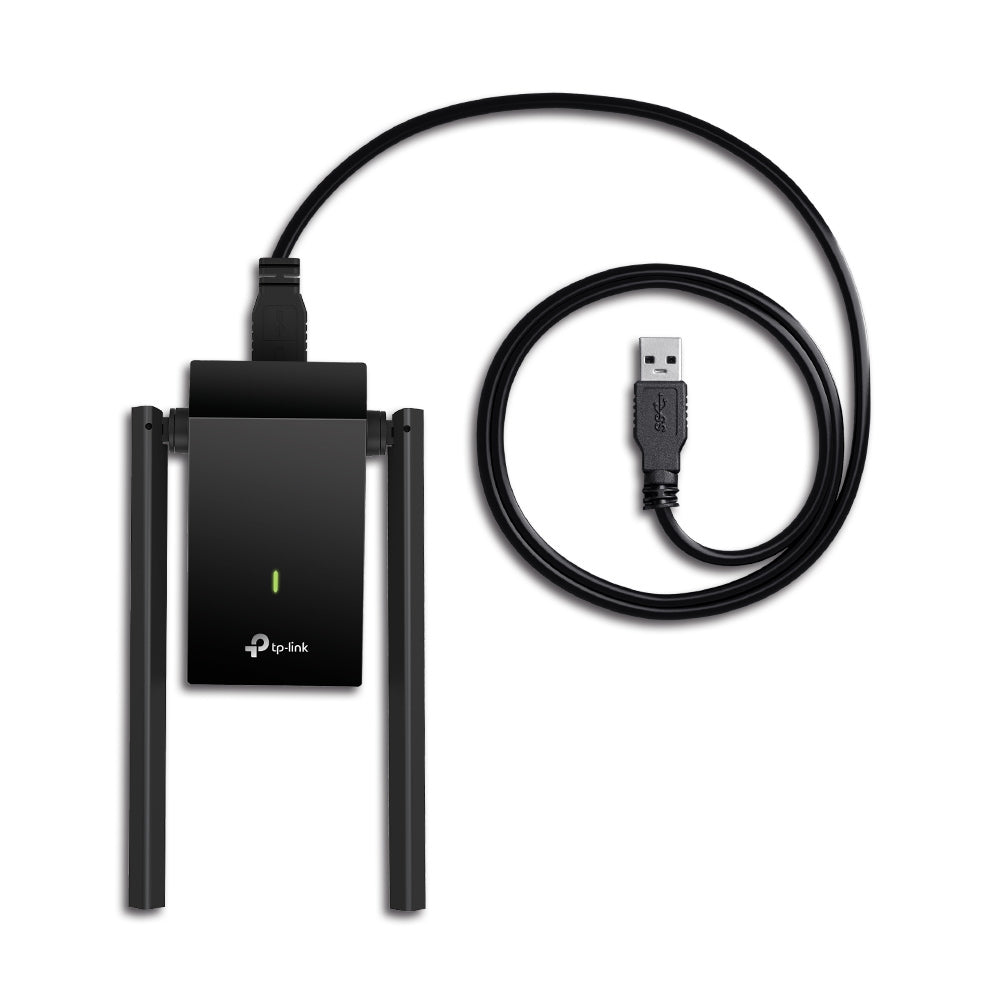Adaptador de Rede TP-Link USB WLAN antenna T4U Plus / ARCHER T4U PLUS preto - imagem 3