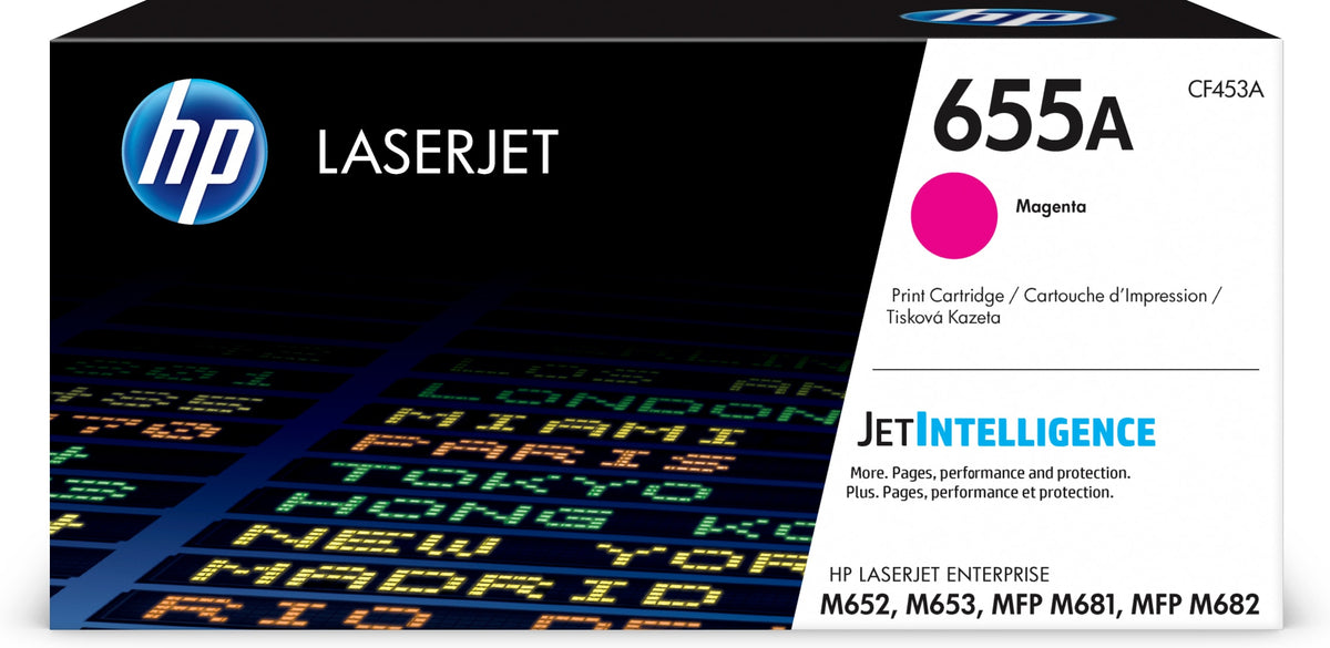 HP Toner 655A / CF453A Magenta Standard