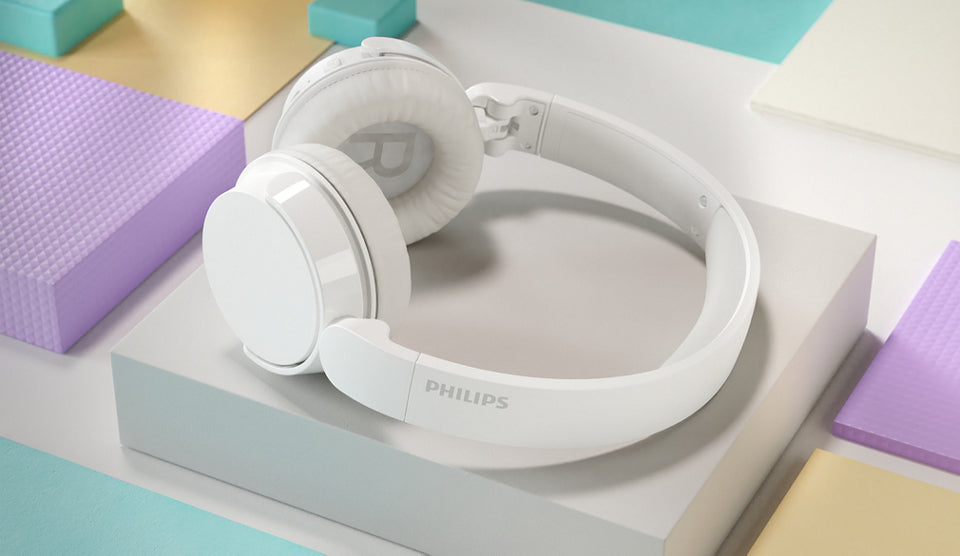 Auscultadores sem fios Philips TAH4209WT/ com microfone/ Bluetooth/ branco