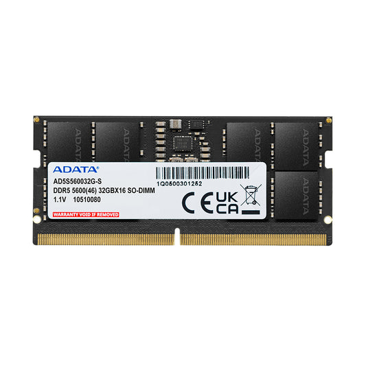 Memória RAM ADATA RAM AD5S560016G-S 16GB 5600Mhz DDR5 SODIMM