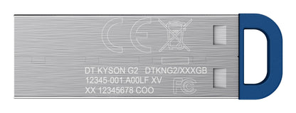 Pen USB Kingston DT Kyson 512GB USB3.2-A Gen1 220MBs Metal - imagem 3