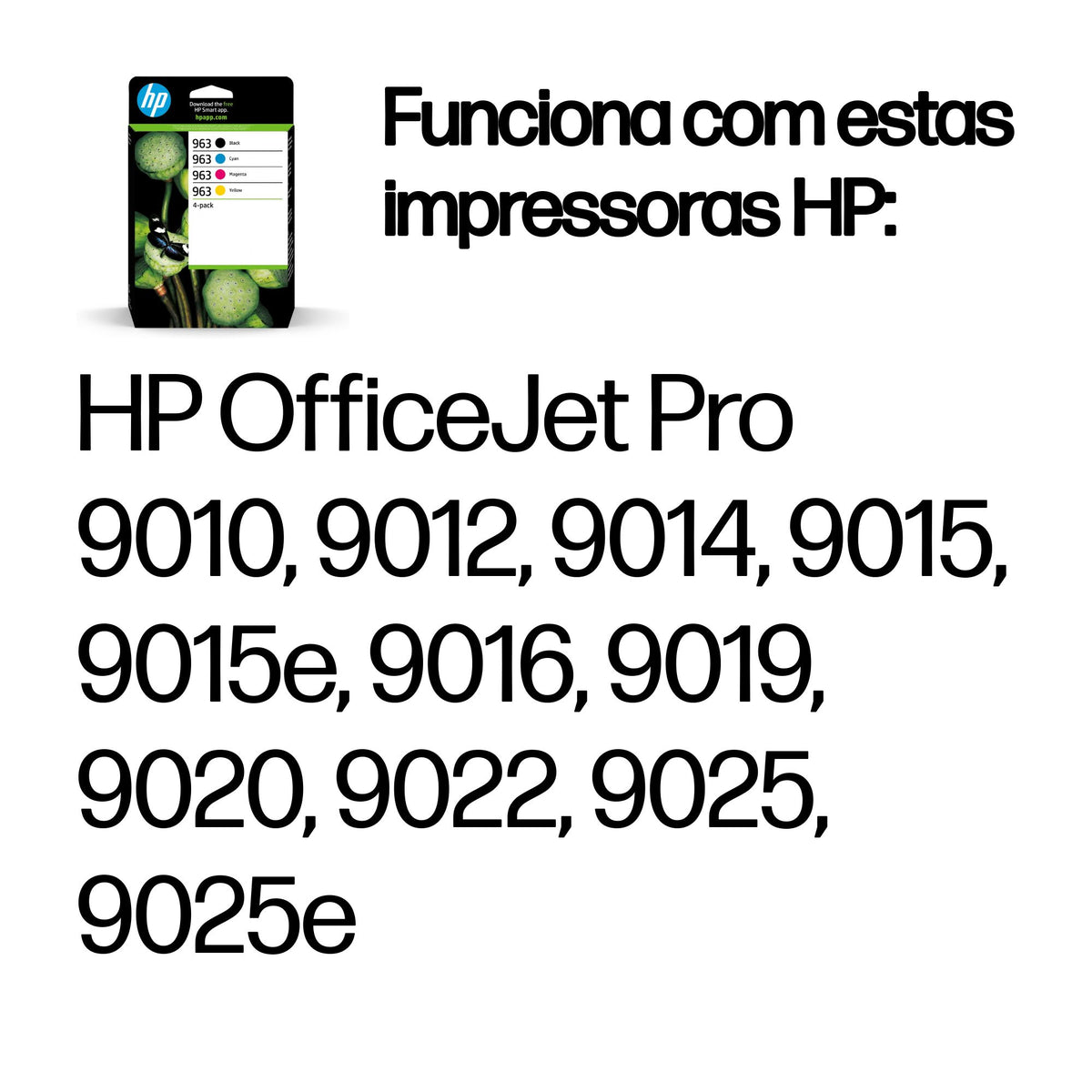 HP Cartucho Multipack 963 - imagem 3