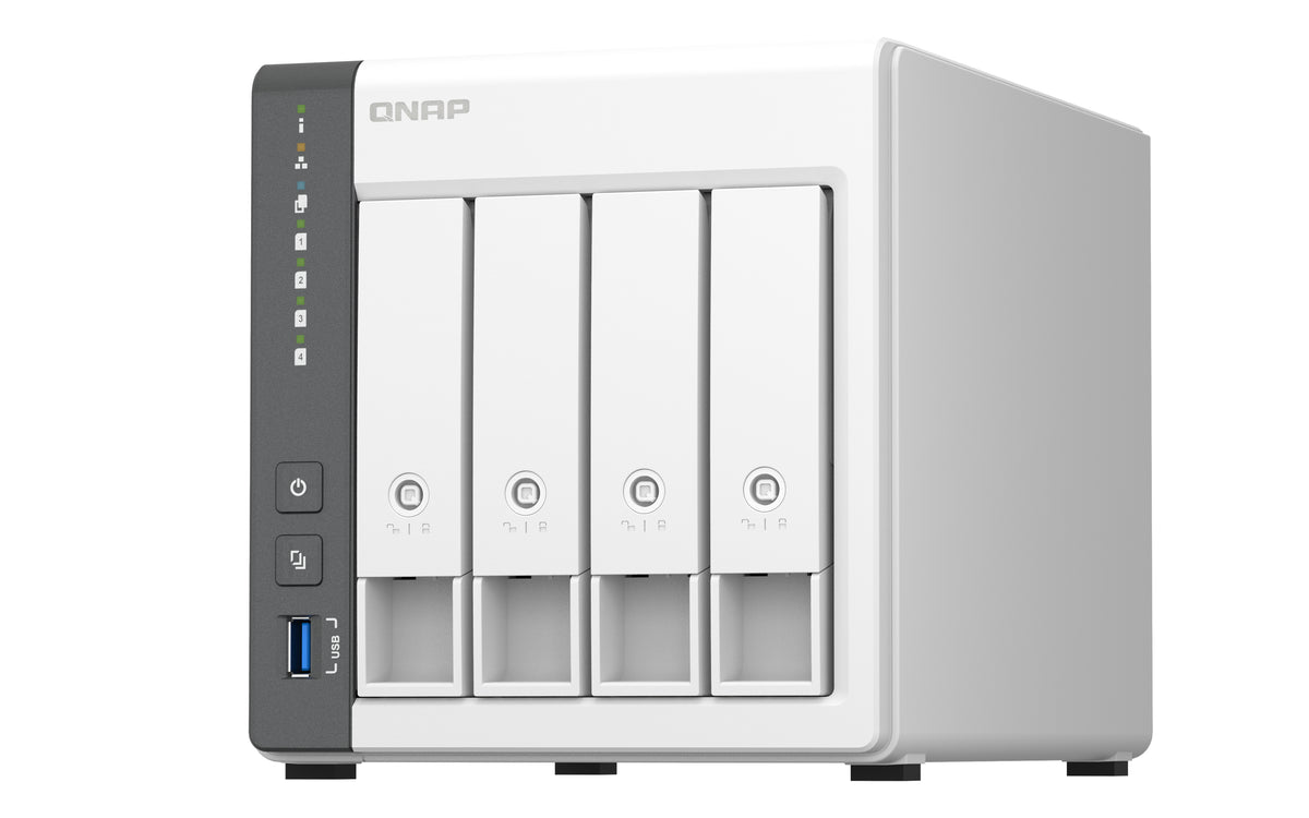 NAS Qnap TS-433-4G 4xHDD-Bay 1x2.5GbE+1xGbE - imagem 7